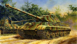 1:48 Tygrys Królewski (wieża Porsche)