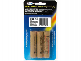 Silnik rakietowy Estes C6-5 (3 szt.)