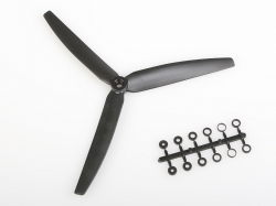Śmigło GWS EP 10x6 czarne 3-łopatkowe