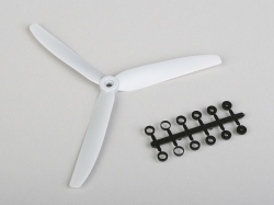 Śmigło GWS HD 9x5 szare 3-łopatowe