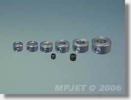 Pierścień regulacyjny duraluminium 4 mm - 4 sztuki