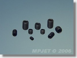 Śruba imbusowa M2x2,5 - 4 szt.