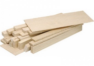 Płyta balsowa standard, wymiary 100×1000 mm, grubość. 7,0 mm