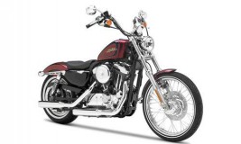 1:18 2012 XL 1200V Seventy-Two, stojak HD