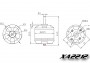 XA2212-820KV Bezszczotkowy silnik elektryczny z akcesoriami