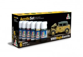 Acrylic Set Modern WWII Regio Esercito 6x20ml