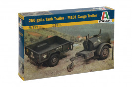 1:35 250 gal.s Przyczepa cysterna - M101 Przyczepa towarowa