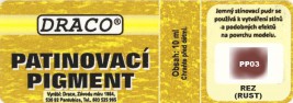 Pigment patynujący - rdza 10ml