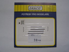 Zestaw wierteł 0,6–0,9 mm (4 szt.)