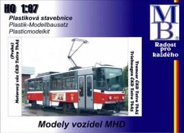1:87 Zestaw tramwajowy ČKD Tatra T6A5 nr 12, 14