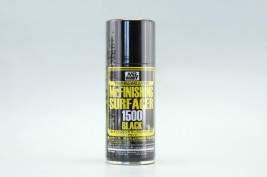 Mr. Finishing Surfacer 1500 Black – czarny uszczelniacz w sprayu (170 ml)