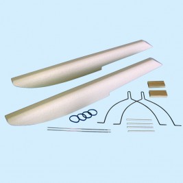 Pływaki Zoom 450mm Superlight (1 para)