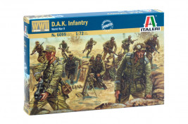 1:72 II wojna światowa DAK Piechota