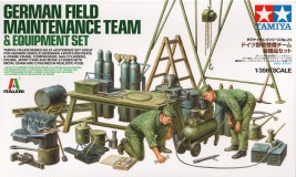 1:35 Niemiecki warsztat terenowy i sprzęt