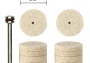 Filcowe tarcze polerskie 22x4mm (10szt)