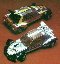 1:24 Ligier Matra P29 - Prototyp sportowy - wycinek