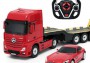 Samochód zdalnie sterowany Mercedes-Benz Actros i Mercedes-AMG GT w skali 1:24