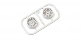 Mini-Z: Multi Wheel Wide Offset 1 (Biały/AWD/2szt.)