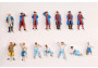 Hermione La Fayette: Zestaw 14 metalowych figurek