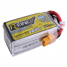 GENS ACE LIPO TATTU seria R-Line FPV - 4S 1550mAh 15,2V 4S1P HV (100C) Wersja 2.0