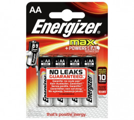 Bateria alkaliczna Energizer 1,5V AA Max (4 szt.)