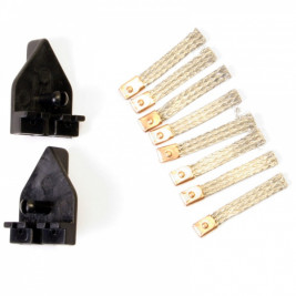 Szczotki kontaktowe i szyny prowadzące do wagonów Carrera Evolution