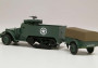 1:76 M3 Half Tracker & 1Ton Trailer (Klasyczny zestaw VINTAGE Military)