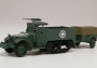 1:76 M3 Half Tracker & 1Ton Trailer (Klasyczny zestaw VINTAGE Military)