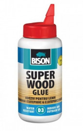 BISON Super Wood – wodoodporny klej dyspersyjny do drewna (250 g)