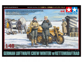 1:48 Załoga Luftwaffe i Kettenkraftrad
