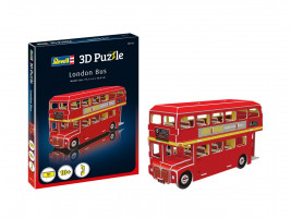 Puzzle 3D Revell - Autobus londyński