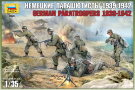 1:35 Niemieccy spadochroniarze (1939–1942)