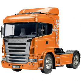 1:14 Scania R620 6×4 Highline (Metal Orange), zestaw w pełni operacyjny