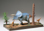 1:35 Zestaw dioramy Triceratops