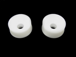 PN Racing Mini-Z 2WD Machine Cut Delrin 19mm Koło przednie 2 (białe)