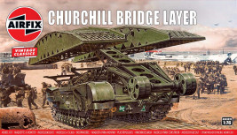 1:76 Churchill Bridge Layer (klasyczny zestaw wojskowy VINTAGE)