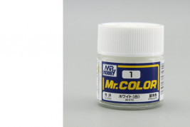 Farba akrylowa Mr. Color nr 001 – biała (10 ml)