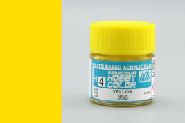 Farba akrylowa Hobby Color nr 004 – Żółta (10 ml)