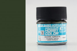 Farba akrylowa Hobby Color nr 036 – Ciemna zieleń (10 ml)
