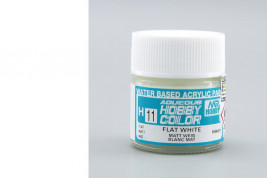 Farba akrylowa Hobby Color nr 011 – Flat White (10 ml)