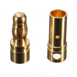 Złącze 3,5 mm, pozłacane (1 para)