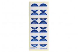 Etykiety na zakrętki do farb lakierniczych (30 szt.)