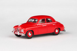 1:43 Taksówka Skoda 1201 (1956) – czerwona