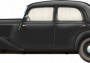 1:35 Niemiecki samochód osobowy typu 170V Sedan 4 drzwi
