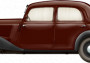 1:35 Niemiecki samochód osobowy typu 170V Sedan 4 drzwi