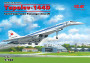 1:144 Tupolew Tu-144D Radziecki samolot naddźwiękowy