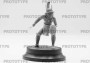 1:16 Rzymski gladiator (1 figura i stojak)