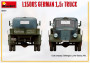 1:35 L1500S Niemiecki 1.5 Truck (6x Camo)