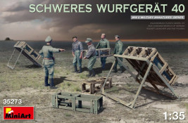 1:35 Wyrzutnia rakiet Schweres Wurfgerat 40
