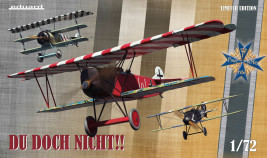 1:72 Albatros DV, Fokker Dr.I, Fokker D.VII „Du Doch Nicht!!” Samolot Ernsta Udeta